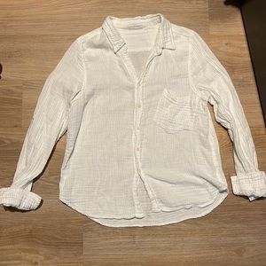 CP SHADES WHITE GAUZE TOP